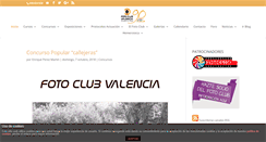 Desktop Screenshot of fotoclubvalencia.com
